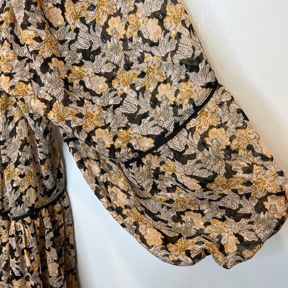 Free People Free Swinging Mini Dress Size M - Picture 7 of 9